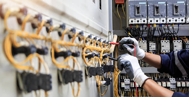 Professional Electrician technician working in Springville, NY